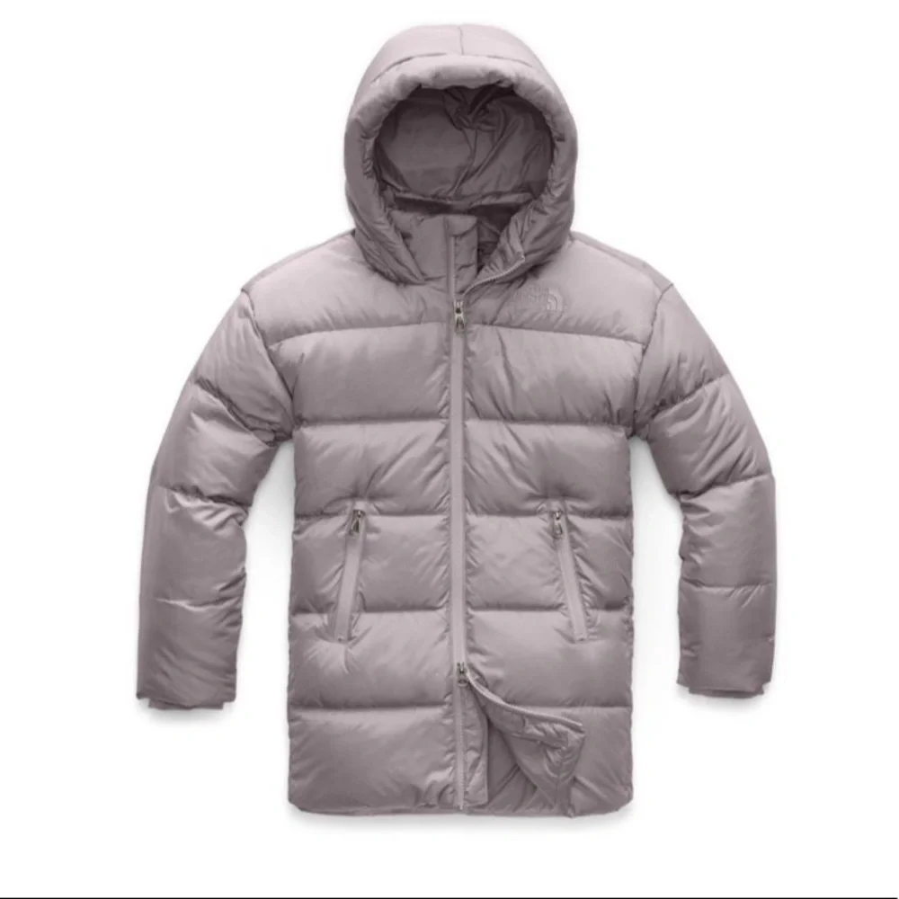 THE NORTH FACE GIRL’s GOTHAM DOWN PARKA PURPLE SIZE XL/18